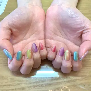 ネイル GO TODAY シェアサロン 表参道Colore店所属・K. Ayanaのネイルデザイン