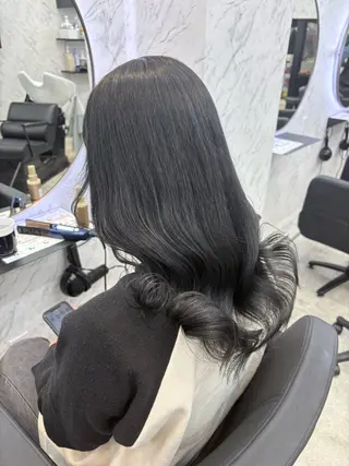 ロング カラー hair salon dot. mooda 韓国風サロン 町田店所属・韓国風ヘア🎀🩶 /♡𝓝𝓸𝓪♡のヘアスタイル
