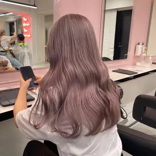 カラー ♥️韓国/ガーリー 暖色misa♥️のヘアスタイル