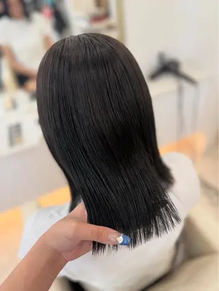 ショート カラー ヘアアレンジ arose久留米所属・山中 莉乃のヘアスタイル