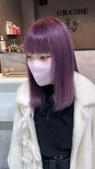 カラー 山口 航輝のヘアスタイル