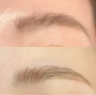 アイブロウ 森田遥奈/透明感カラ ー/似合わせカットのヘアスタイル