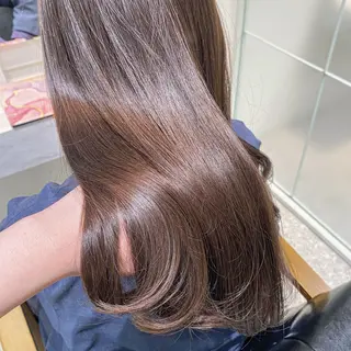 ロング カラー 髪質改善 🎖さえきはるかのヘアスタイル