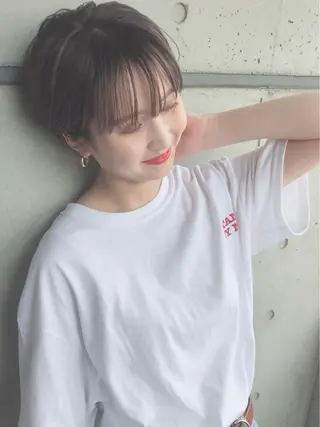 ショート カラー 🍊千葉 未来🍊店長のヘアスタイル