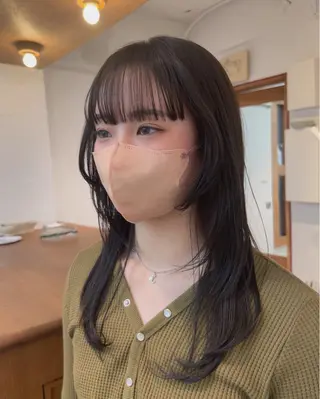 カラー aiko【艶カラー ・ミニモ年内で終了】のヘアスタイル