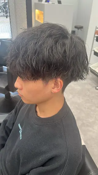 パーマ メンズ men's salon First中崎町店所属・First中崎町 西郡   涼のヘアスタイル