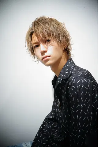 パーマ メンズ 渋谷/メンズパーマ 大岡拓海のヘアスタイル