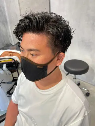 ショート メンズ vifkrone所属・JOHO 【マンツーマン施術】のヘアスタイル