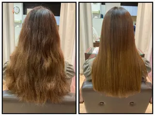 ロング 松村　由莉香/ カラー/髪質改善のヘアスタイル