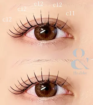 マツエク・マツパ ルレイルシェアサロン.naulu所属・naulu ✧Chinatsuのマツエク・マツパデザイン