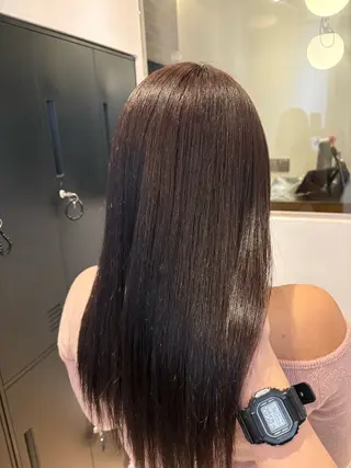 カラー ROAMERomo tesandoのぞみのヘアスタイル