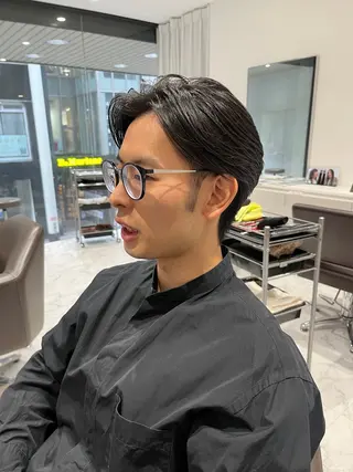 ショート メンズ Grow by NYNY 坂本 理輝のヘアスタイル