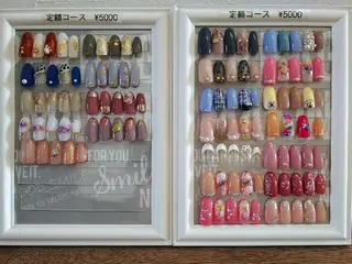 ネイル infinity skyのネイルデザイン