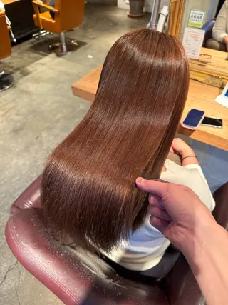 ロング 髪質改善／美髪矯正 林田和真のヘアスタイル