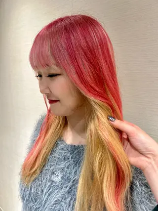 ロング カラー 鎌倉/メンズ/外国人 風パーマ/ﾐﾕｳのヘアスタイル