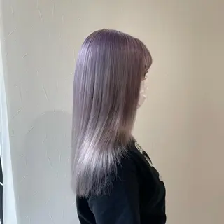 セミロング カラー 美容室FaB千葉店所属・藤平 いぶきのヘアスタイル