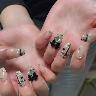 ネイル 【Zina京都駅前】 きぬがわ らむのネイルデザイン