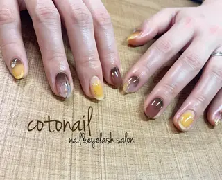 ミディアム ツメトマツゲ .のネイルデザイン