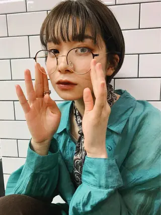 ショート ハイトーン 🌷ハルミ🌷のヘアスタイル