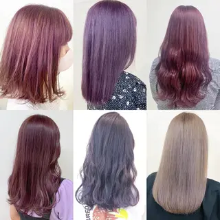 ロング カラー 暖色🩷透明感カラー ♡Maika♡のヘアスタイル