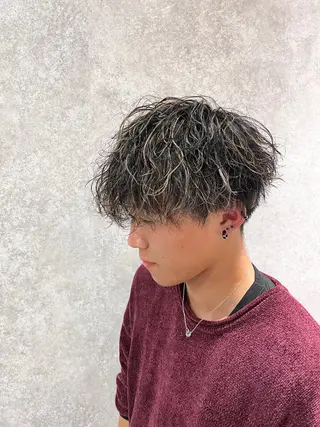 カラー パーマ メンズ Labimani   ラビマーニ所属・西林麗雄12月 空きあります！のヘアスタイル