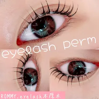 マツエク・マツパ ROMMY.eyelash本厚木所属・中岡 千尋のマツエク・マツパデザイン