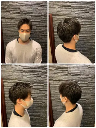 ショート メンズ 高橋 大輔のヘアスタイル