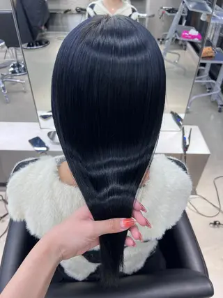 セミロング カラー 紬/enne/ブリー チ/ハイトーンのヘアスタイル