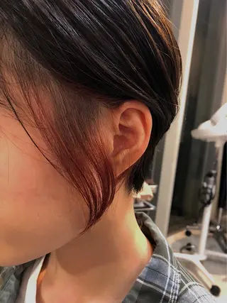 カラー SAKURA 原宿所属・なかの たくみのヘアスタイル