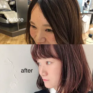 ミディアム 四ッ家 裕【店長】のヘアスタイル