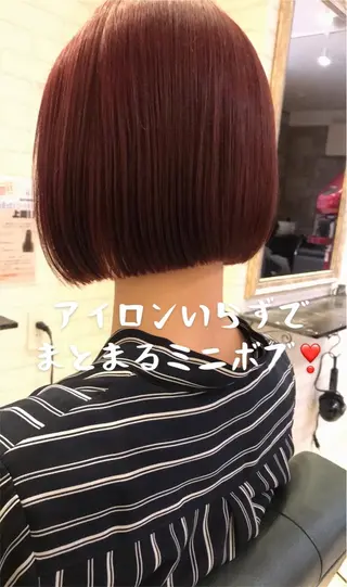 ショート hair relaxation drop所属・drop/鶴見 /西巻大のヘアスタイル