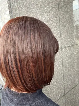 ミディアム カラー 鈴木 明花のヘアスタイル