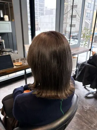 カラー ユイカ🐮暖色カラー / 髪質改善のヘアスタイル