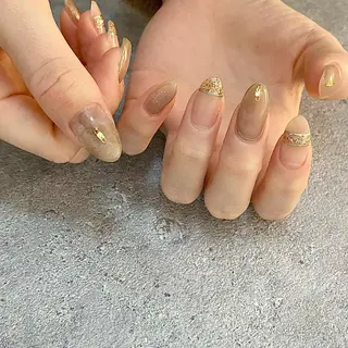 ネイル Ray. ／綺麗目ニュアンスのネイルデザイン