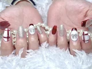 ネイル na🎀🎀na ちゅるちゅるのネイルデザイン