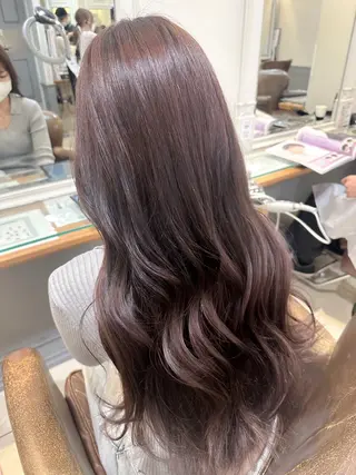 ロング カラー ✨カラー支持No.1 🧸ワキ カナコ🧸のヘアスタイル