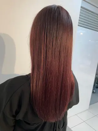 ロング カラー 🐬脱白髪染めカラー 清水大世🐬のヘアスタイル