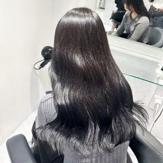 ロング カラー 表参道/透明感カラー /暗髪/ジュキヤのヘアスタイル