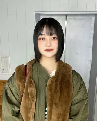 ミディアム ALBUM銀座‪‪ RURUKA‪‪❤︎のヘアスタイル