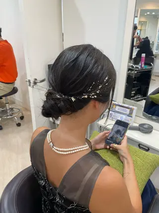 ヘアアレンジ 🫧arisa🫧 レイヤー/アレンジのヘアスタイル