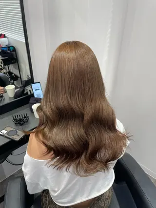 ロング カラー 🎀暖色/ラベンダー /paru🤍のヘアスタイル