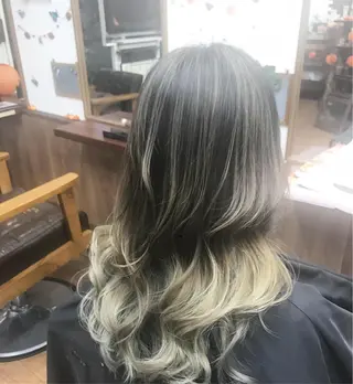 ロング カラー 美容室 salon de craft所属・澤田 拓己のヘアスタイル