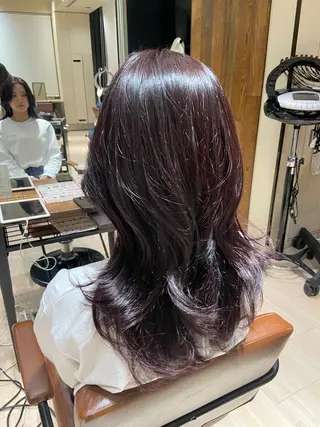 カラー 🎀大竹美侑／顔まわ りカット／レイヤーのヘアスタイル