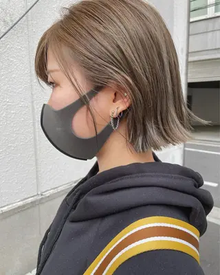 ショート さの あやねのヘアスタイル