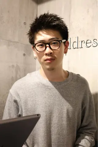 ショート メンズ 佐竹 楓のヘアスタイル