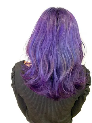 ミディアム GATE.所属・GATE. staffのヘアスタイル