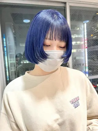 ミディアム カラー ｉｌｉ 大阪のヘアスタイル