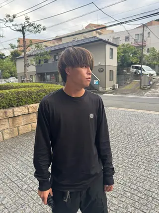 ショート カラー メンズ サロンドミルク 原宿のヘアスタイル