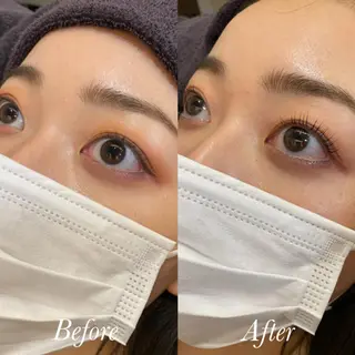 マツエク・マツパ aya/小顔レイヤー /柔らかカラーのヘアスタイル