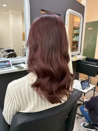 セミロング カラー YURA hairのヘアスタイル